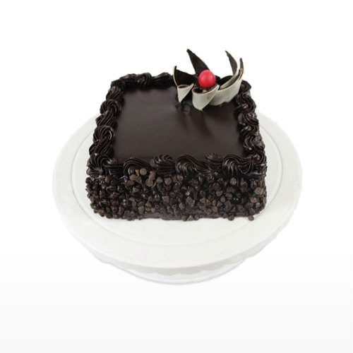 Flower Square Chocolate Truffle Cake cakegift.in